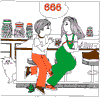Boy and girl are tempted by the Devil's candy
